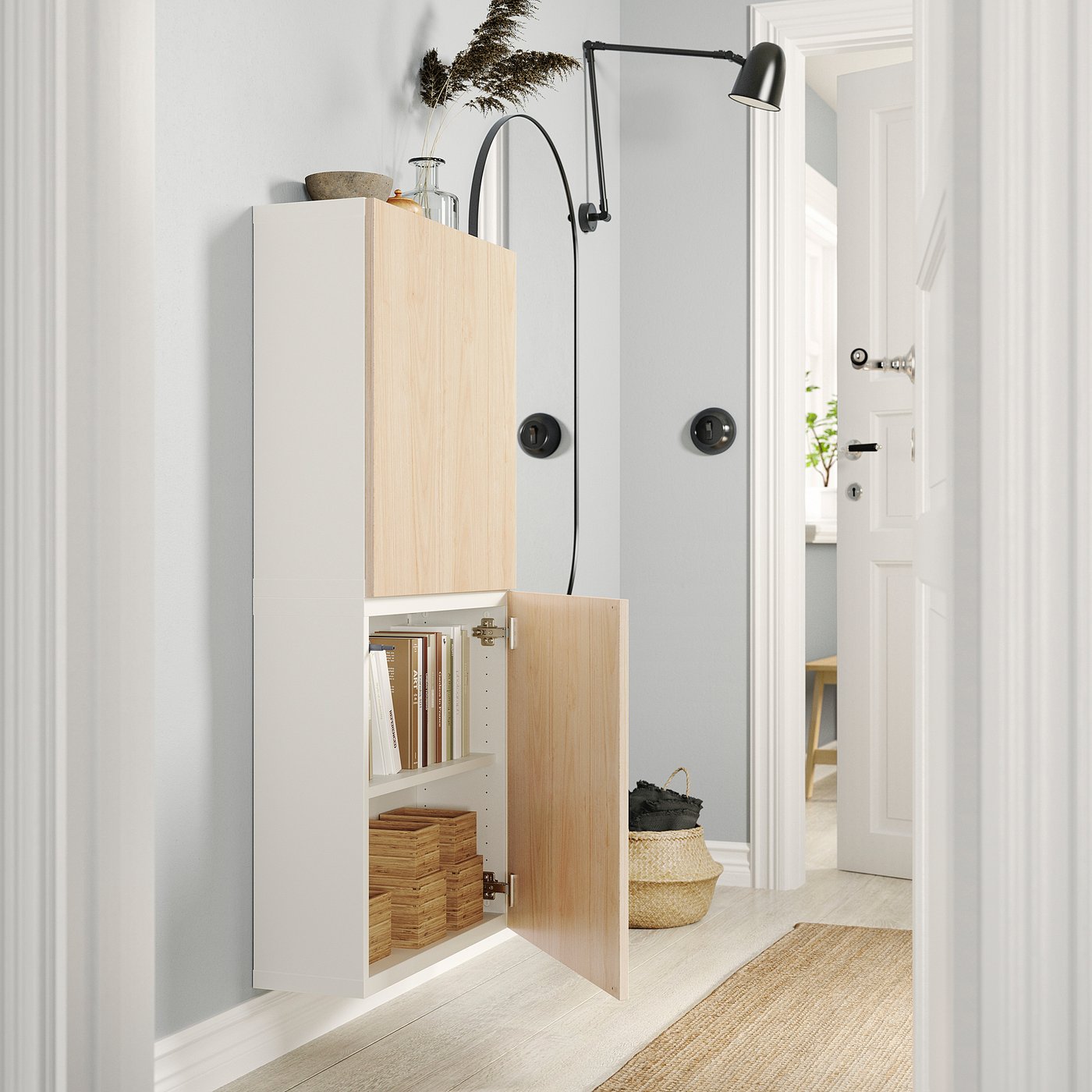 IKEA BESTÅ/ベストー キャビネット 縦型 60×120cm IKEA BESTÅ/ベストー