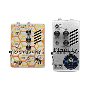 SUSHI BOX FX】USA製ベース用チューブプリアンプ/D.I.の新モデルが登場