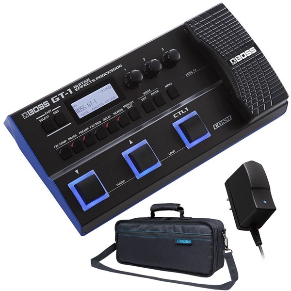 BOSS GT-10B ベースエフェクター（ケース、コード、取説付） BOSS GT
