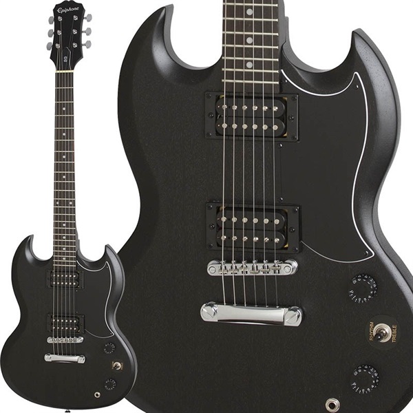 Epiphone SG ブラック ギター ケース付き Epiphone SG Special Ebony