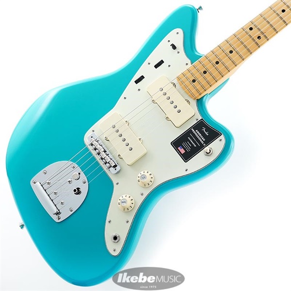Fender USA American Professional II Jazzmaster (Miami Blue/Maple