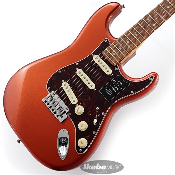 Fender MEX Player Plus Stratocaster (Aged Candy Apple Red /Pau