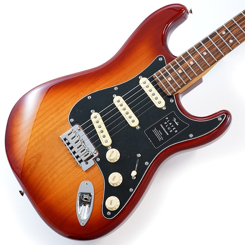 Fender MEX Player Plus Stratocaster (Sienna Sunburst/Pau Ferro
