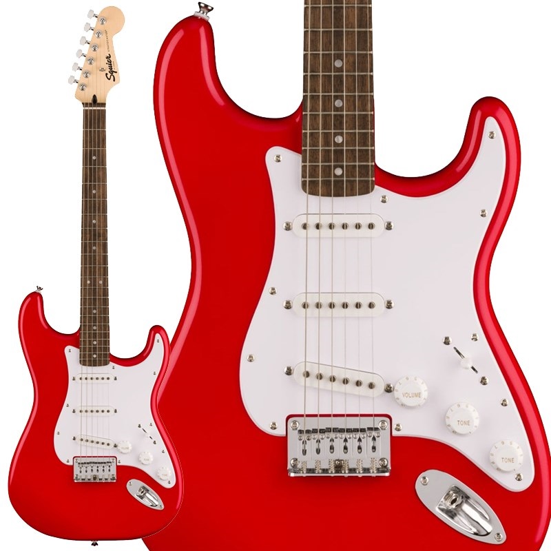 Squier by Fender Squier Sonic Stratocaster HT (Torino Red/Laurel