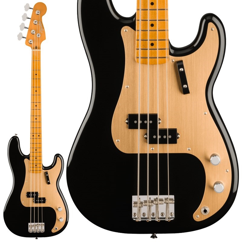 Fender MEX Vintera II 50s Precision Bass (Black/Maple) 【生産完了