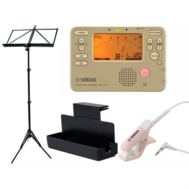 trumpet station YAMAHA TDM-710IV チューナー&メトロノーム 4点セット
