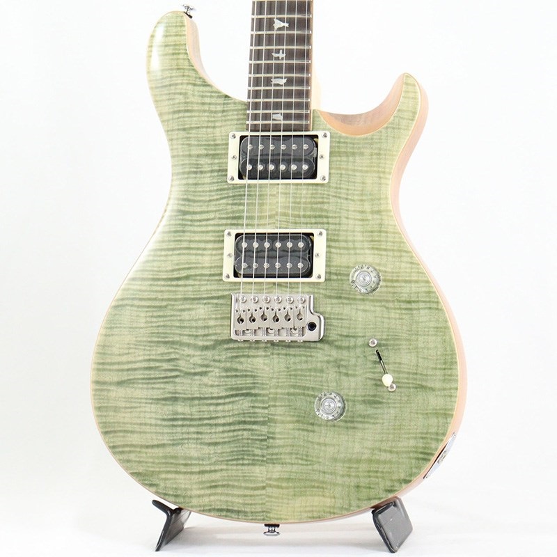 PRS Custom SE エレキギター グリーン P.R.S. SE Custom 24 (Trampas