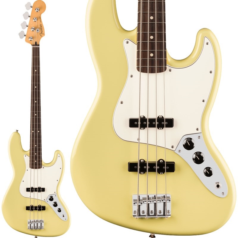 Fender MEX Player II Jazz Bass (Hialeah Yellow/Rosewood)【値上げ前