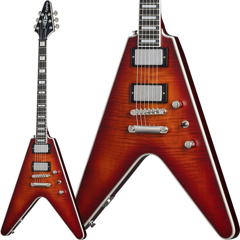Epiphone Prophecy Flying V (Aged Bengal Tiger Burst) ｜イケベ楽器