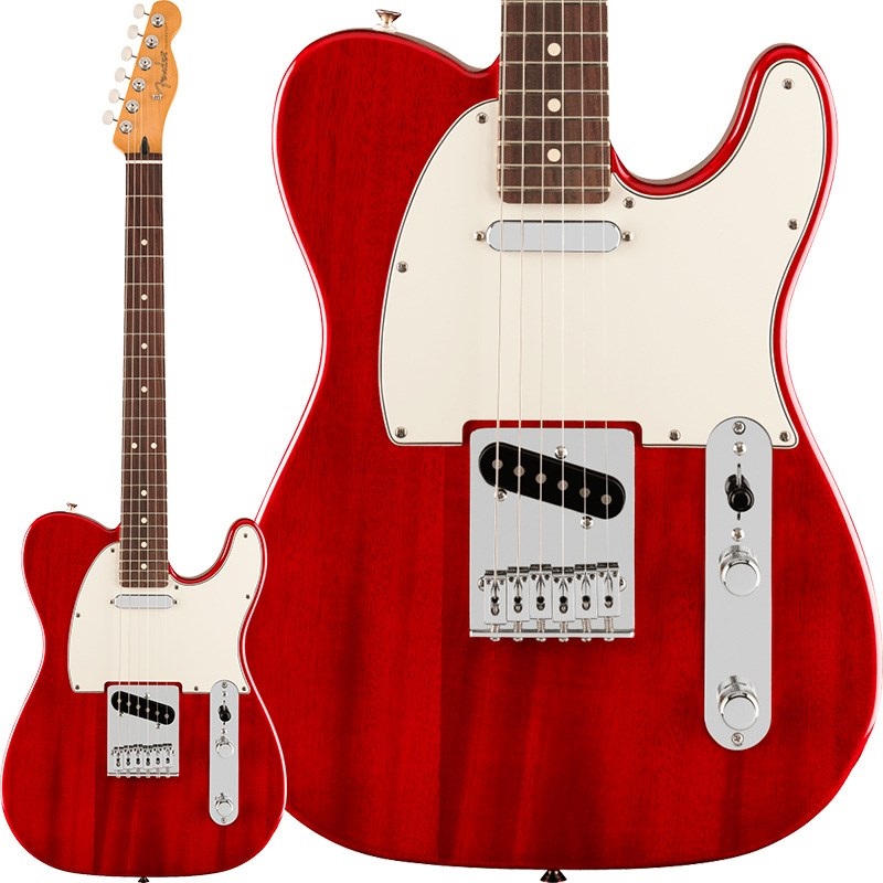 Fender MEX Player II Telecaster (Transparent Cherry/Rosewood