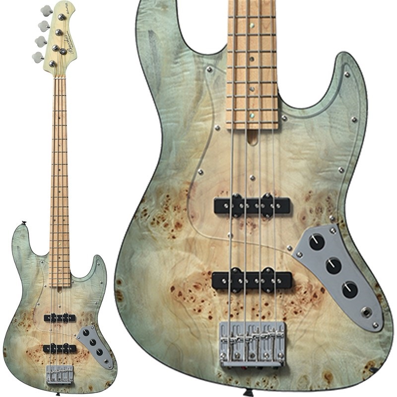 バッカス Bacchus グローバル 改ジャズベ ダンカン搭載 激鳴 超美中古