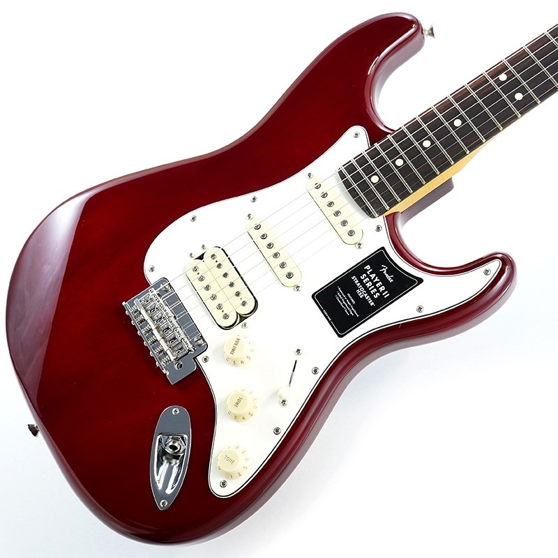 Fender MEX Player II Stratocaster HSS (Transparent Cherry Burst