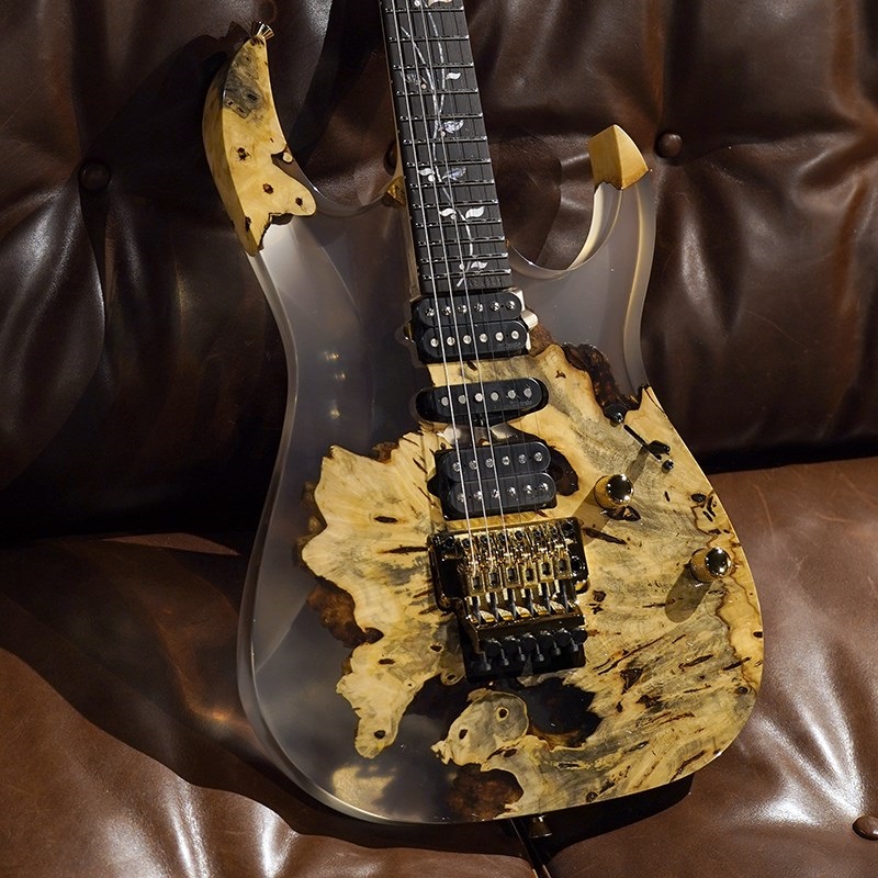 Ibanez Ikebe 50th Anniversary j-custom IKRG50TH Buckeye Burl