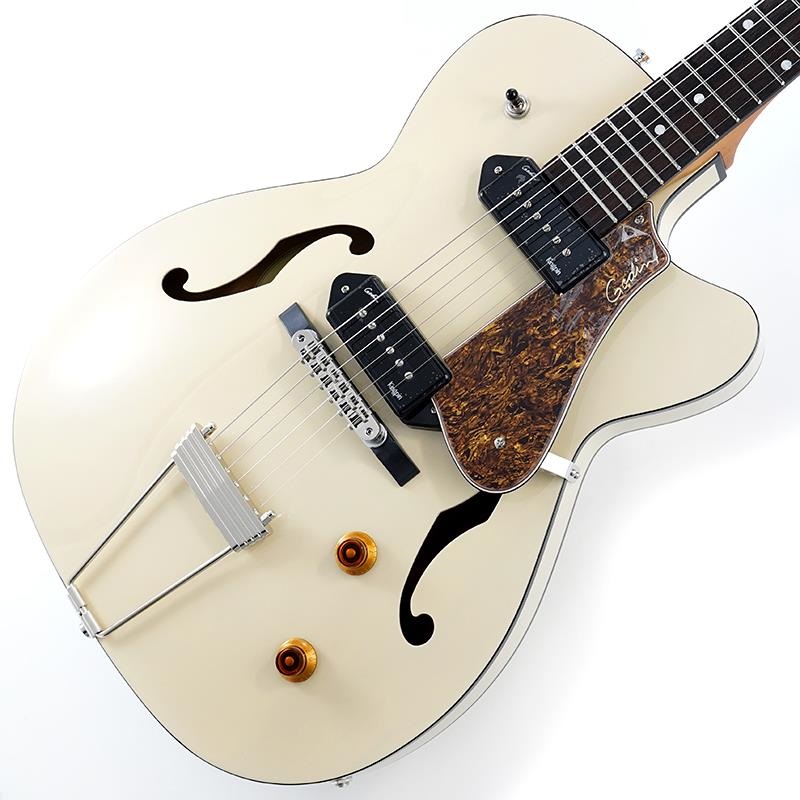 Godin 5th Avenue TL Kingpin P90 Trans Cream HG 展示特価 ｜イケベ