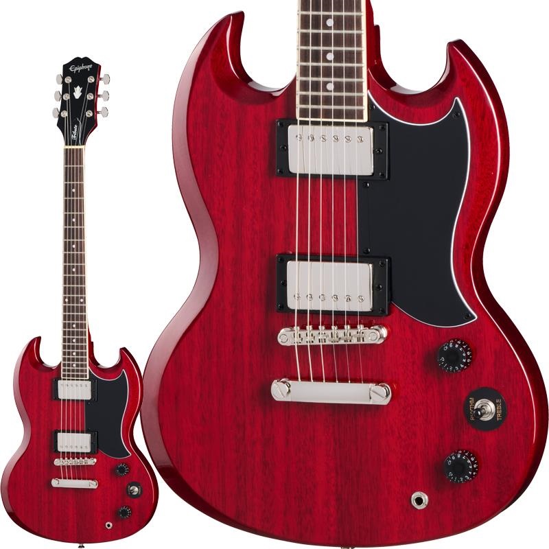 Epiphone SG エレキギター 赤 Epiphone Power Players SG Lava Red