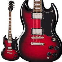 極美品 Epiphone SG エレキギター 赤 艶消し ソフトケース付き