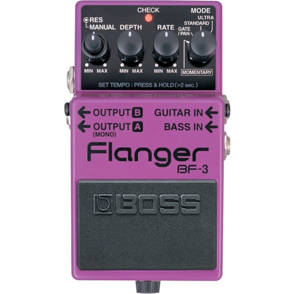 BOSS Flanger BF-2 日本製 ビンテージ フランジャー 銀ネジ BOSS