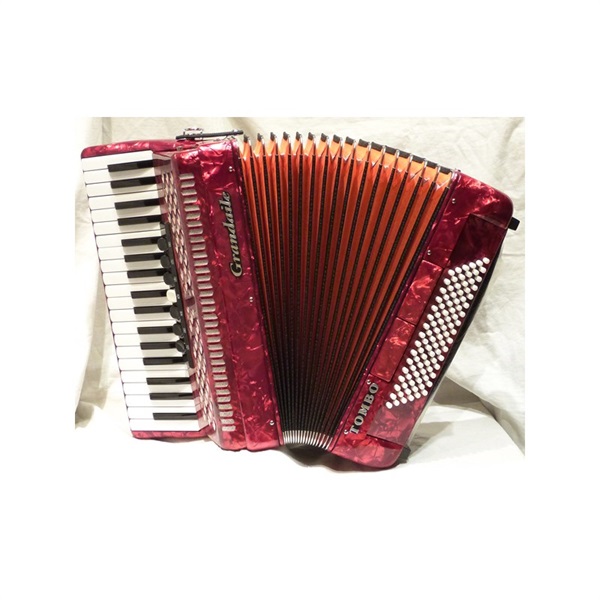 TOMBO No.181 30鍵 18ベース アコーディオン レトロレッド 【公式通販】