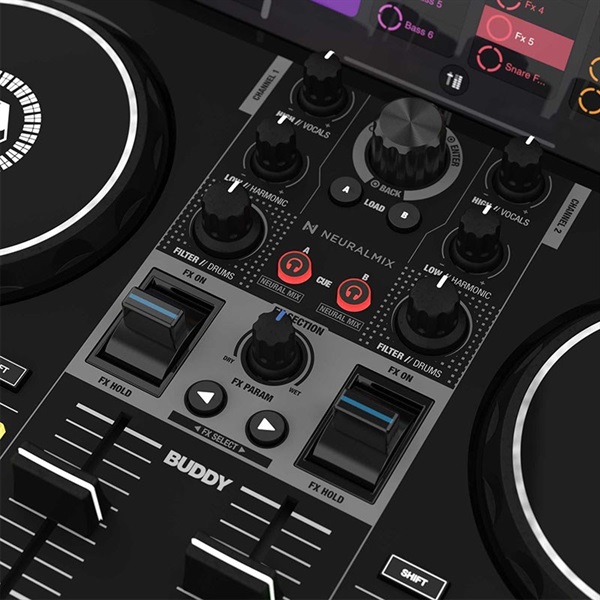 reloop BUDDY 【djay対応2チャンネルDJコントローラー】(リループ