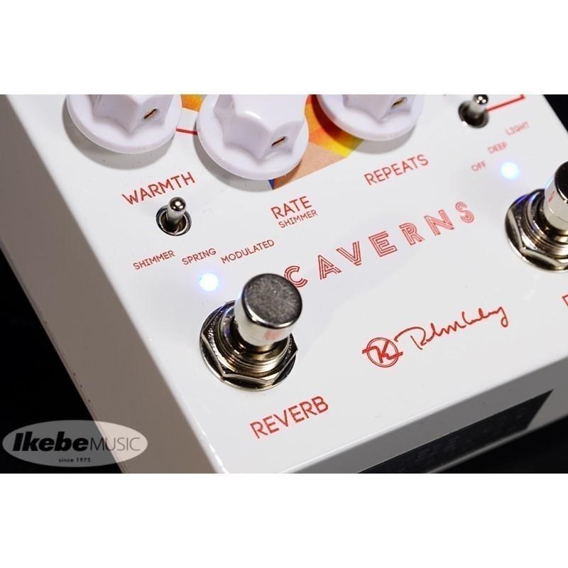 Keeley Caverns V2 リバーブ＆ディレイ パッチケーブル付属 Keeley