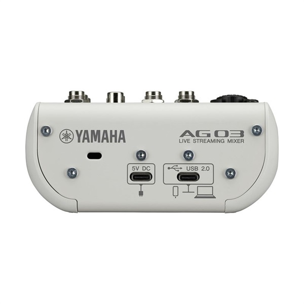 YAMAHA AG03MK2 W(ヤマハ)(USBミキサー)(配信用インターフェース