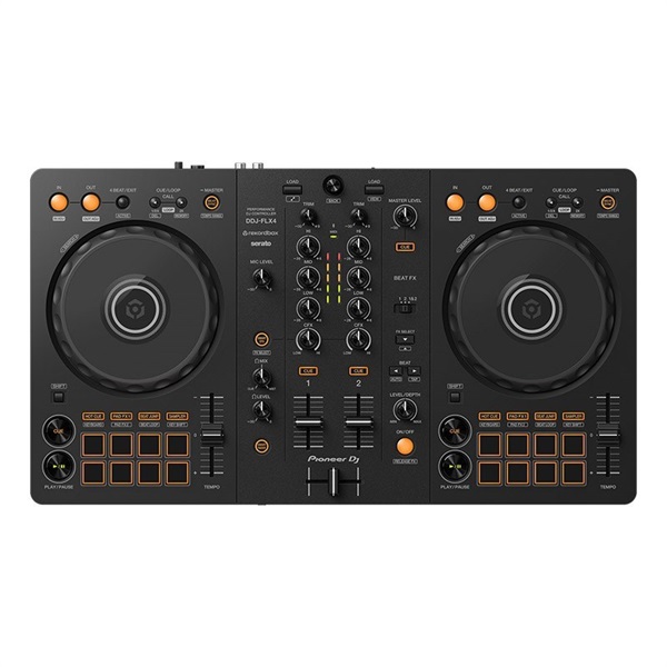 Pioneer DJ 【DDJ-400後継モデル】DDJ-FLX4 + ヘッドホン + DM-40D