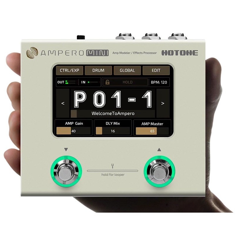 HOTONE 【展示処分特価】 Ampero Mini（ホットトーン）マルチ