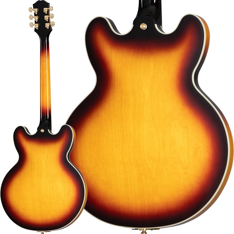 j*g様 Epiphone Sheraton-Ⅱ サンバースト ハードケース付き j*g様