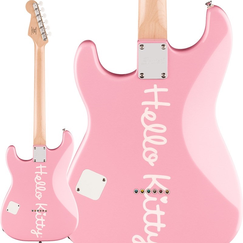 Squier Hello Kitty エレキギター ピンク Squier by Fender Limited