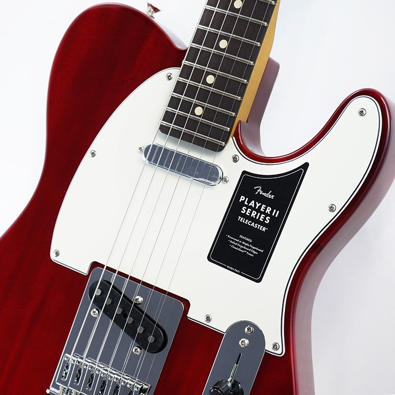 Fender MEX Player II Telecaster (Transparent Cherry/Rosewood
