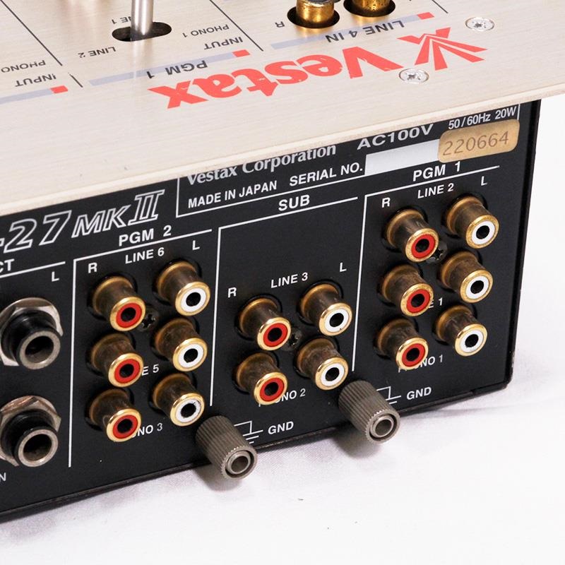 Vestax PMC-27 MKⅡ DJ MIXER DJミキサー Vestax PMC-27 Rotary Mixer