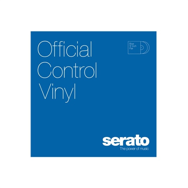 serato 12 Serato Control Vinyl [Blue] 2枚組 セラート コントロール