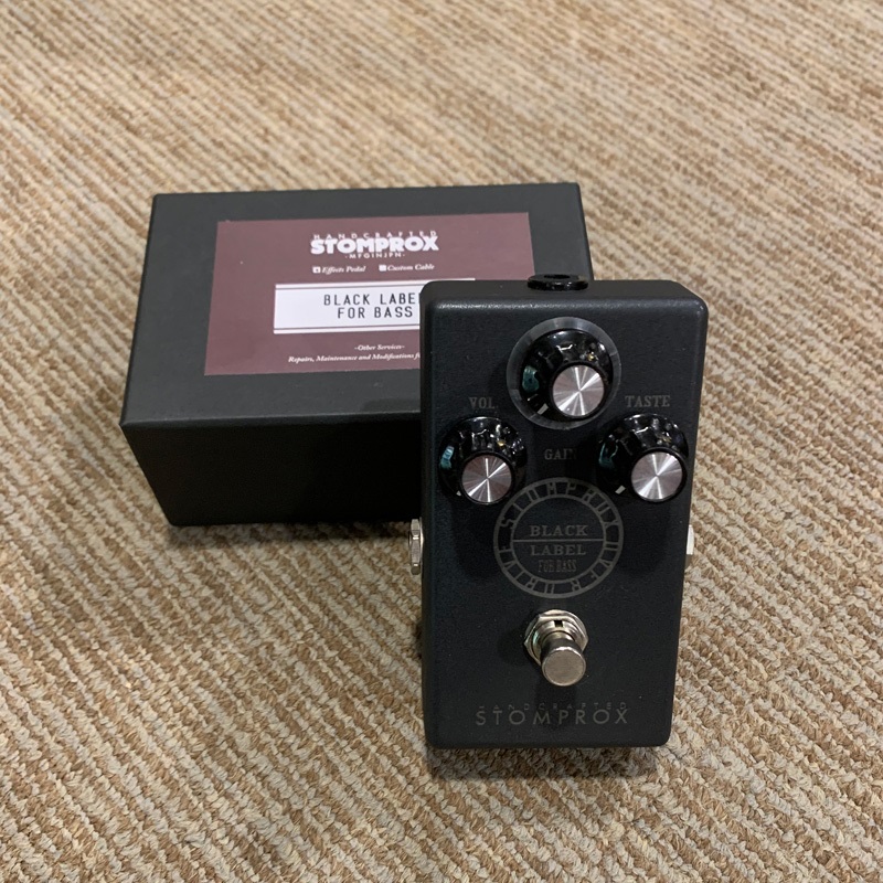 STOMPROX BLACK LABEL FOR BASS オーバードライブ キタニタツヤの使用