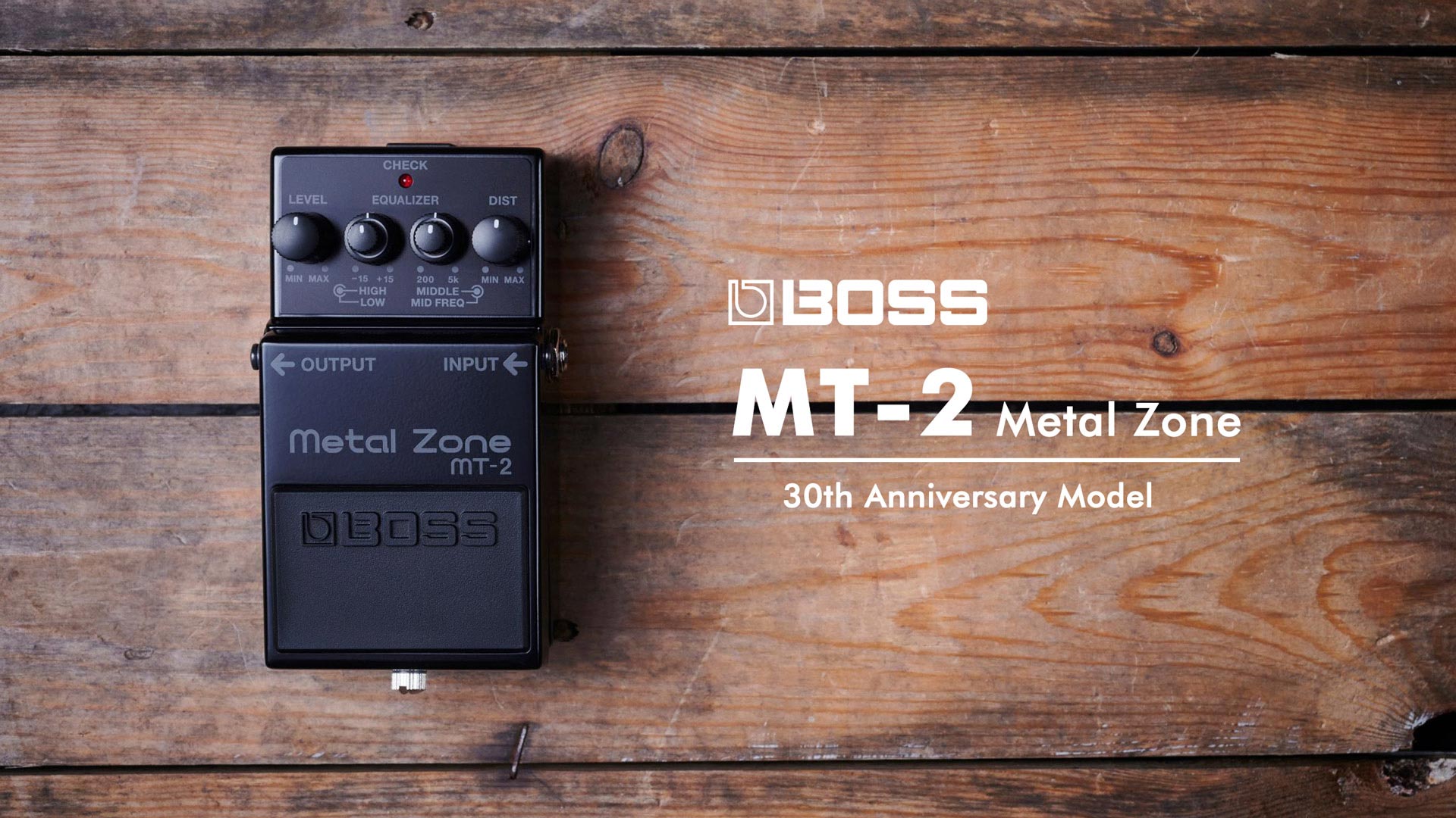 BOSS l Zone メタルゾーン 30 Anniversary BOSS MT-2-3A [Metal Zone