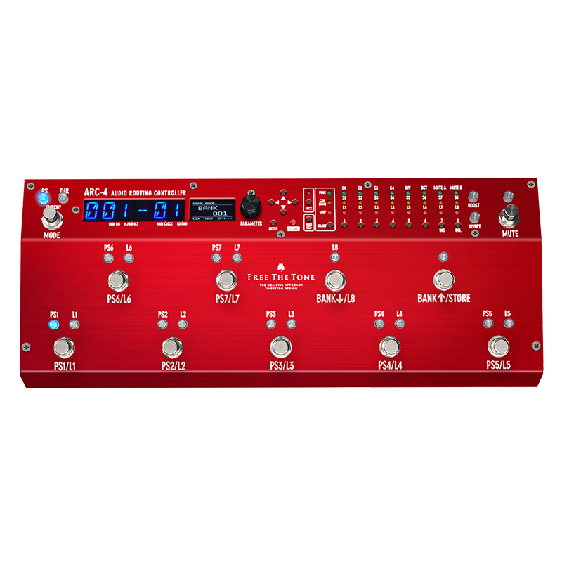 ARC-4 FREE THE TONE スイッチャー 実機レビュー音つき】FREE THE TONE
