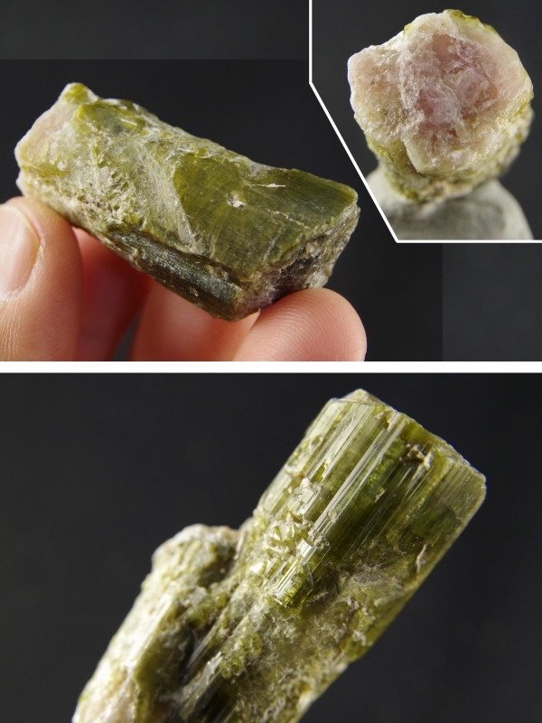 ウォーターメロントルマリン結晶29．4g 天然石販売 名取貴石