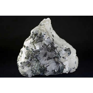 グリーントルマリンインクォーツ原石 666g 天然石販売 名取貴石