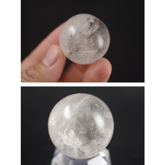 スティブナイト☆天然石丸玉 34mm☆水晶丸珠☆ スティブナイト☆天然石