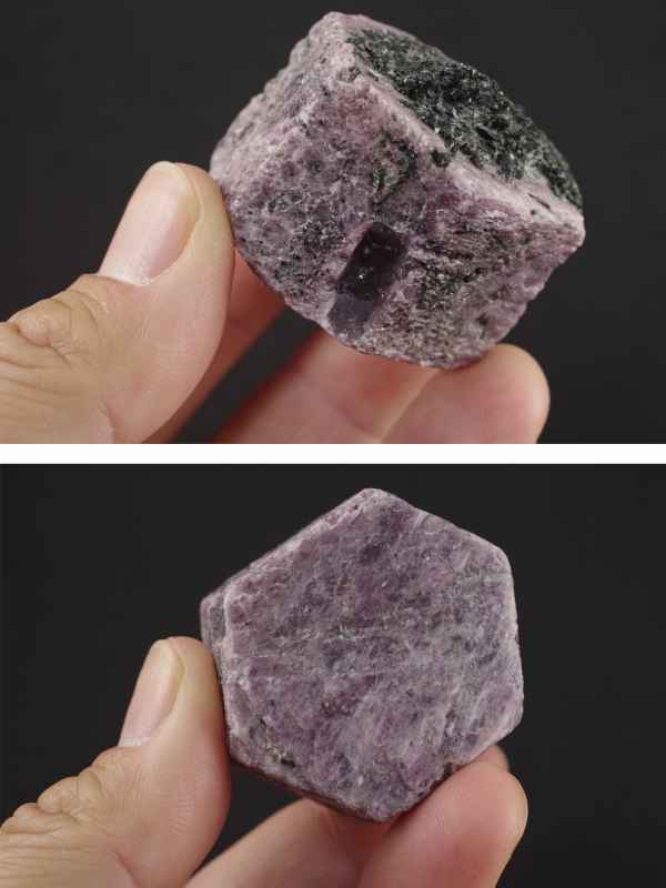 ルビー 原石130g 天然石販売 名取貴石 天然石原石鉱物結晶