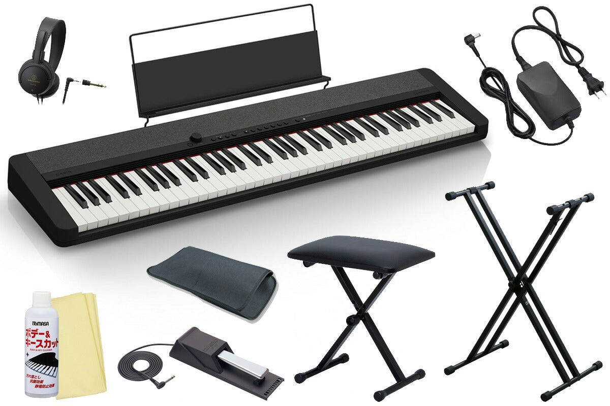 Bi2875 CASIO 電子キーボード スタンド椅子付き