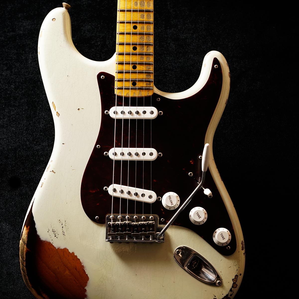 マルチレイヤー ハードレリック コンポーネントギター ストラト fender