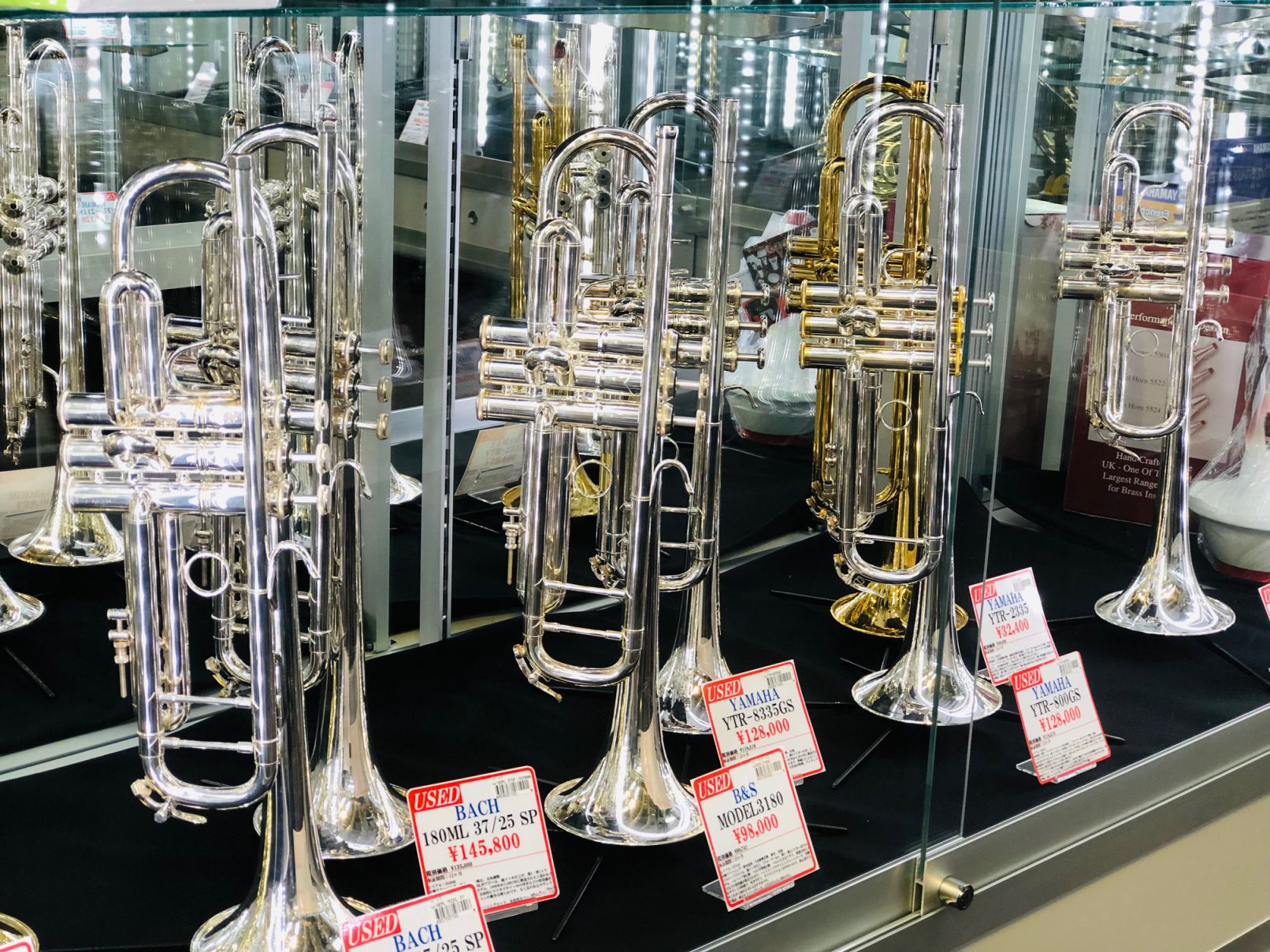 中古トランペット、定番モデル集結しております！ | イシバシ楽器