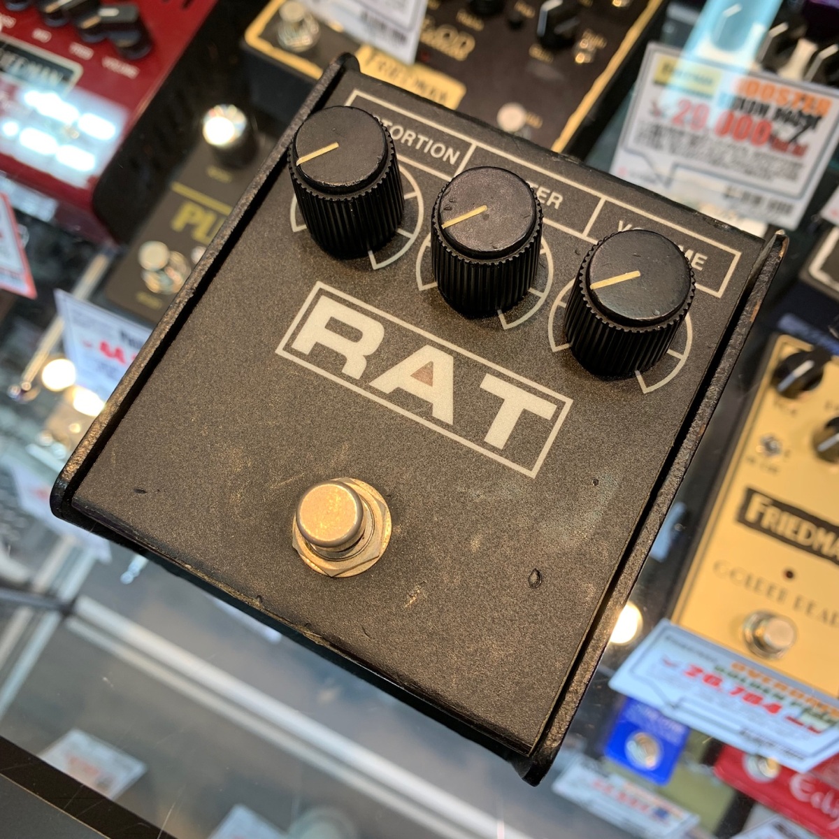 RAT2 LM308 Flat Box 1996年製 USA製 PROCO RAT2 /USA 製/96年製/LM308