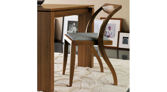 PORADA ポラダ ダイニングチェアARLEKIN CHAIR ウォールナット porada