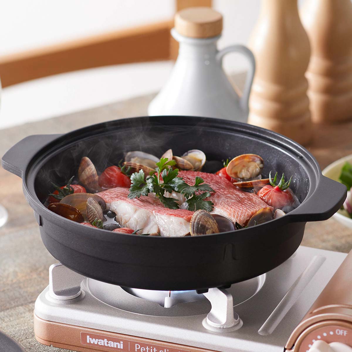 イワタニの公式オンラインショップ｜ジュニアマルチプレートガラス蓋