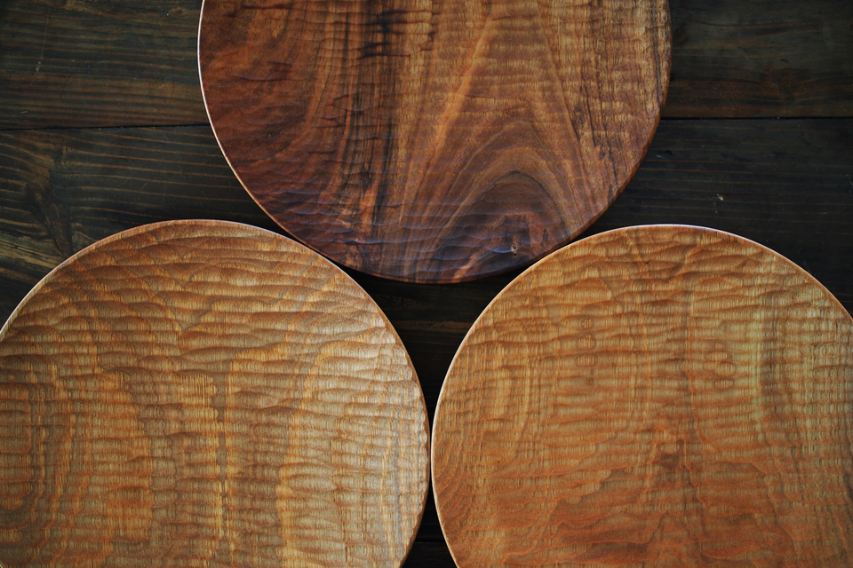 そだてる胡桃の木皿 - ウェブショップ - jokogumo - よこぐも