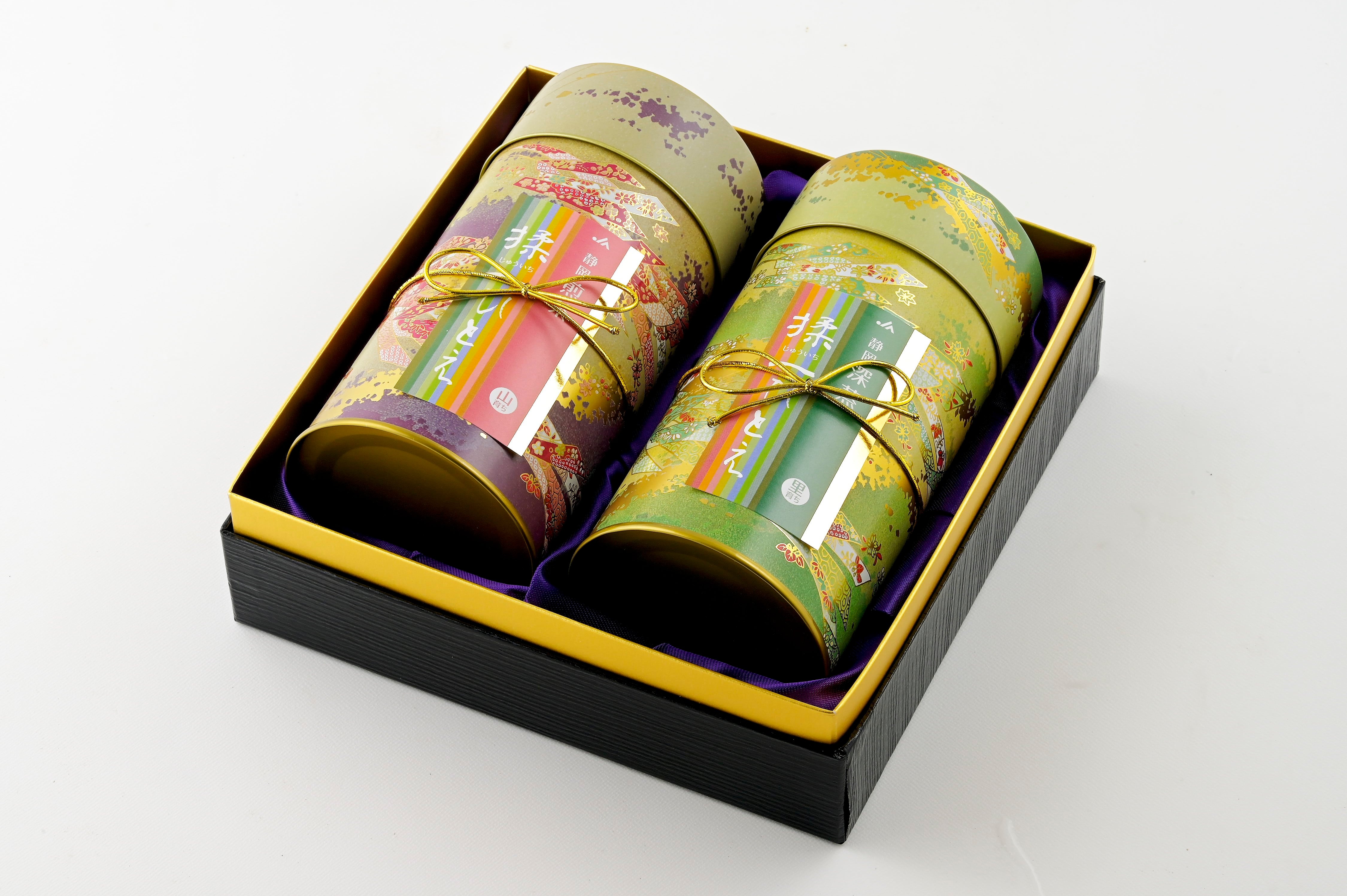 静岡茶 揉一ひとえ山里缶セット: しずおか『手しお屋』|【JAタウン