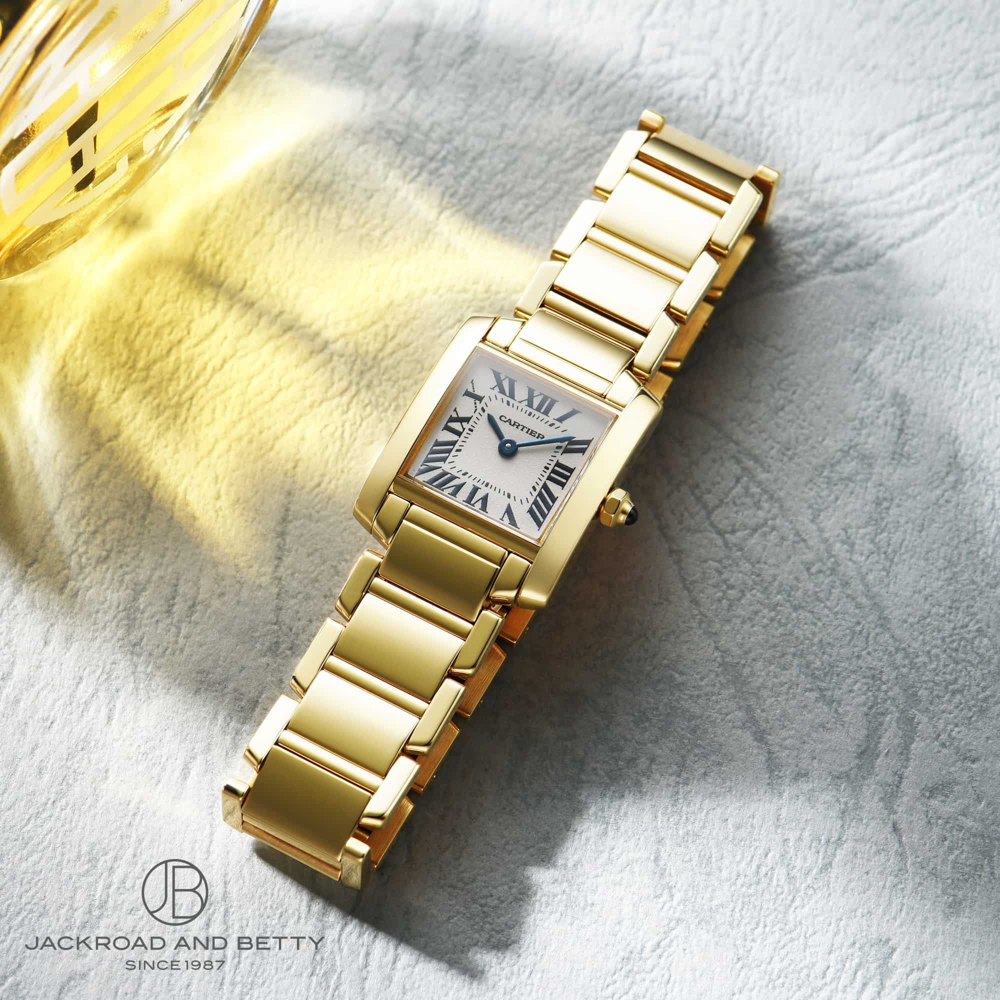 ☆極美品☆ カルティエ タンクフランセーズ SM コンビ②コマ⁄ 腕時計