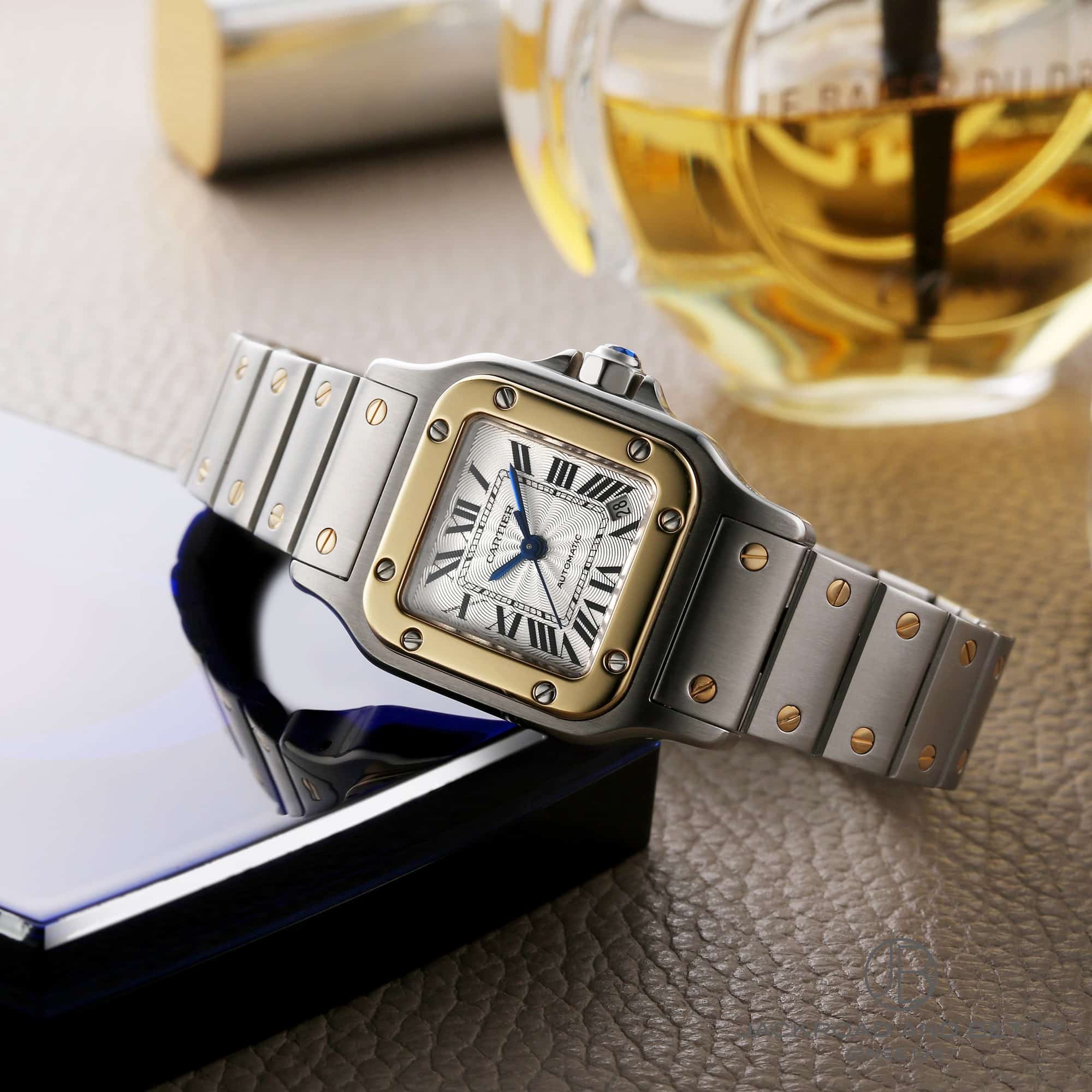 カルティエ サントスガルベSS/SM 腕時計 コマ 3個セット カルティエ