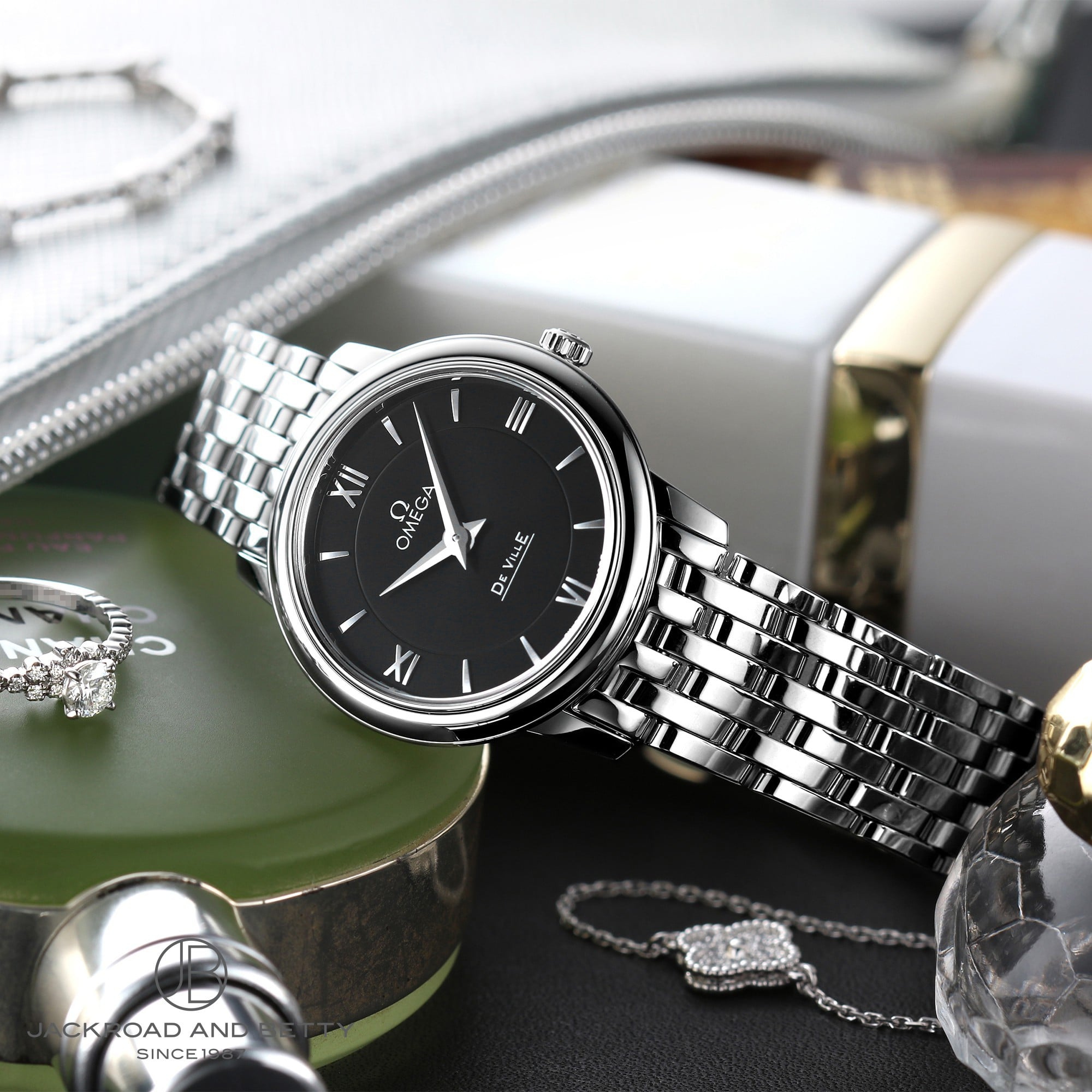 デ・ヴィル[424.10.27.60.01.001] De Ville | オメガ レディース 新品 時計